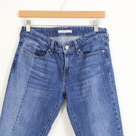 *Levis 711 Skinny Patchwork Jean - Picture 6 of 11
